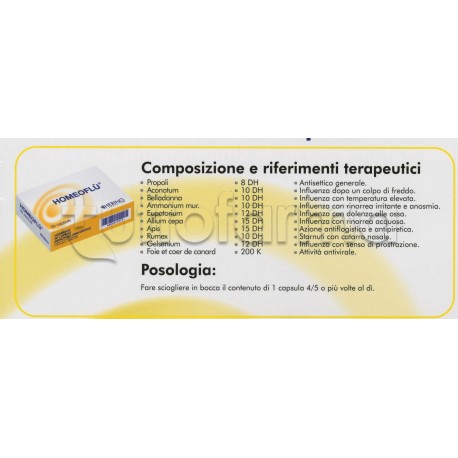 Homeoflù Hering Medicinale omeopatico - 30 capsule