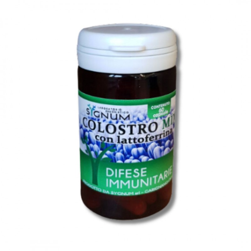Barattolo di Sygnum Colostro Mix Con Lattoferrina per Difese Immunitarie 30 Capsule