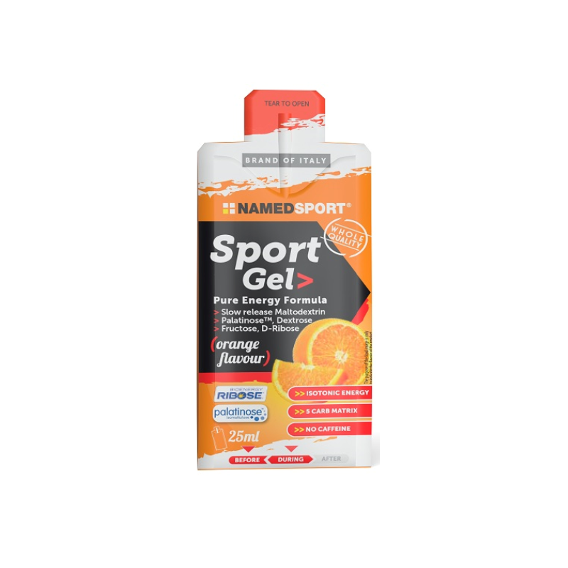 Flacone Named Sport Gel Bustina Energetica Gusto Arancia 25 ml Flacone Named Sport Gel Bustina Energetica Gusto Arancia 25 ml