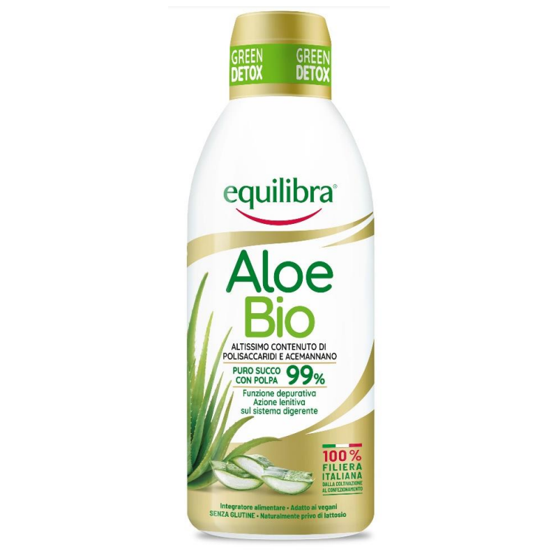Flacone Equilibra Aloe Bio conPolisaccaridi e Acemannano 750ml Flacone Equilibra Aloe Bio conPolisaccaridi e Acemannano 750ml