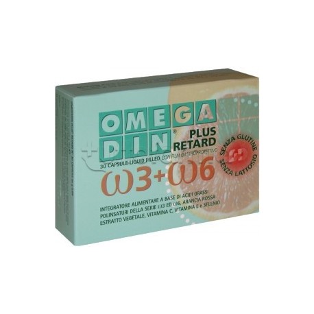Omegadin Plus Retard Integratore di Omega 30 Capsule