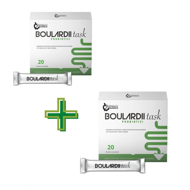 Doppia scatola di FPR Boulardii Task Integratore Probiotico per l'Equilibrio Intestinale Bipacco 20+20 Bustine Doppia scatola di FPR Boulardii Task Integratore Probiotico per l'Equilibrio Intestinale Bipacco 20+20 Bustine