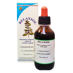 Herboplanet Relaxsol Liquido per il Sistema Nervoso 100ml scatola e flacone Herboplanet Relaxsol Liquido per il Sistema Nervoso 100ml scatola e flacone