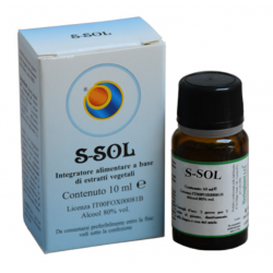 Herboplanet S-Sol Gocce per Funzione Digestiva 10ml flacone e scatola
