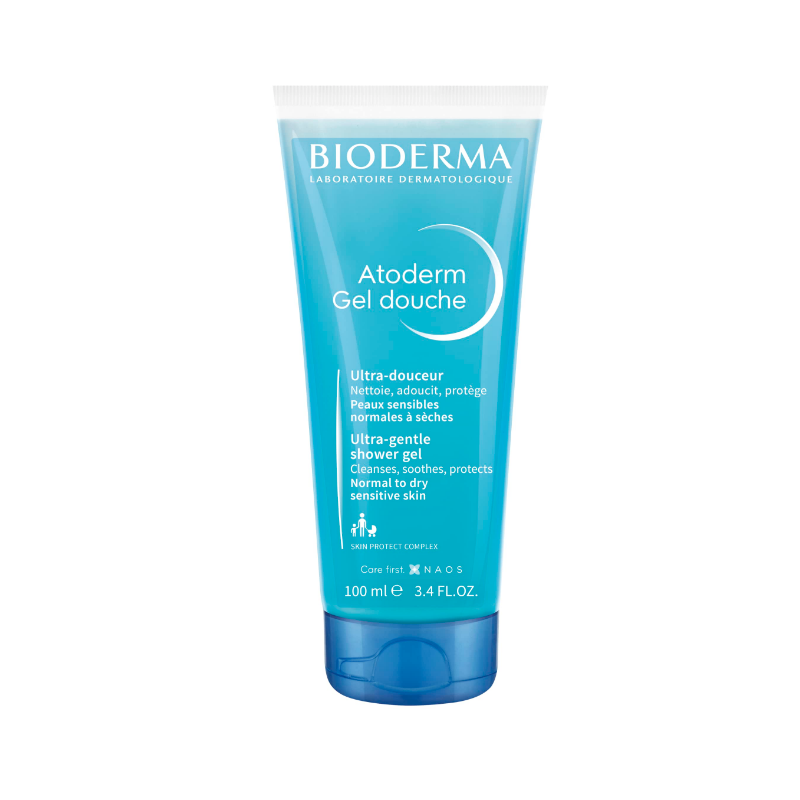 flacone di Atoderm Gel Doccia Nutriente 100ml flacone di Atoderm Gel Doccia Nutriente 100ml