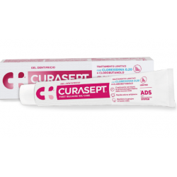 confezione di Curasept Gel Dentifricio Azione Lenitiva 75 ml confezione di Curasept Gel Dentifricio Azione Lenitiva 75 ml