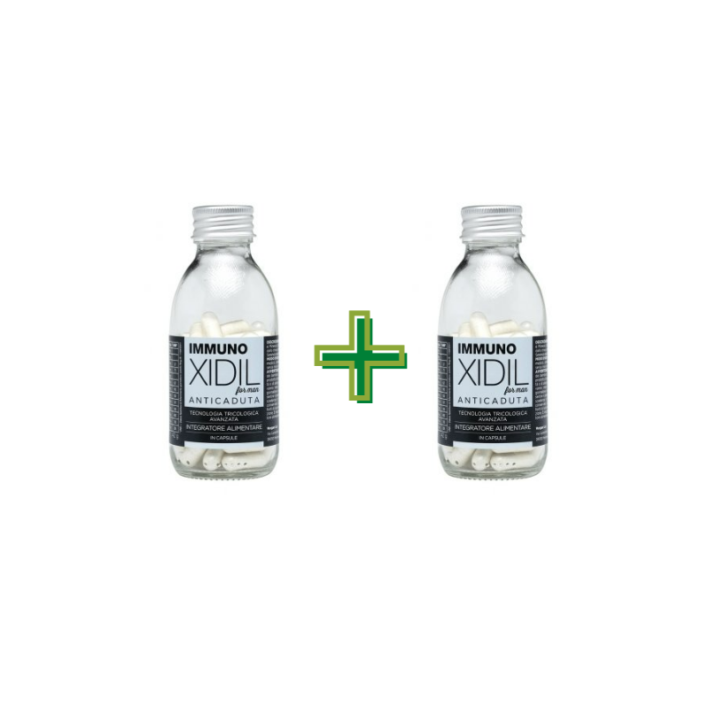 PROMO Immunoxidil Uomo Integratore per Capelli 60 Capsule + CONFEZIONE OMAGGIO PROMO Immunoxidil Uomo Integratore per Capelli 60 Capsule + CONFEZIONE OMAGGIO