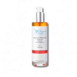 flacone di The Organic Pharmacy TOP Advancede Retinoid Olio Corpo 100ml flacone di The Organic Pharmacy TOP Advancede Retinoid Olio Corpo 100ml