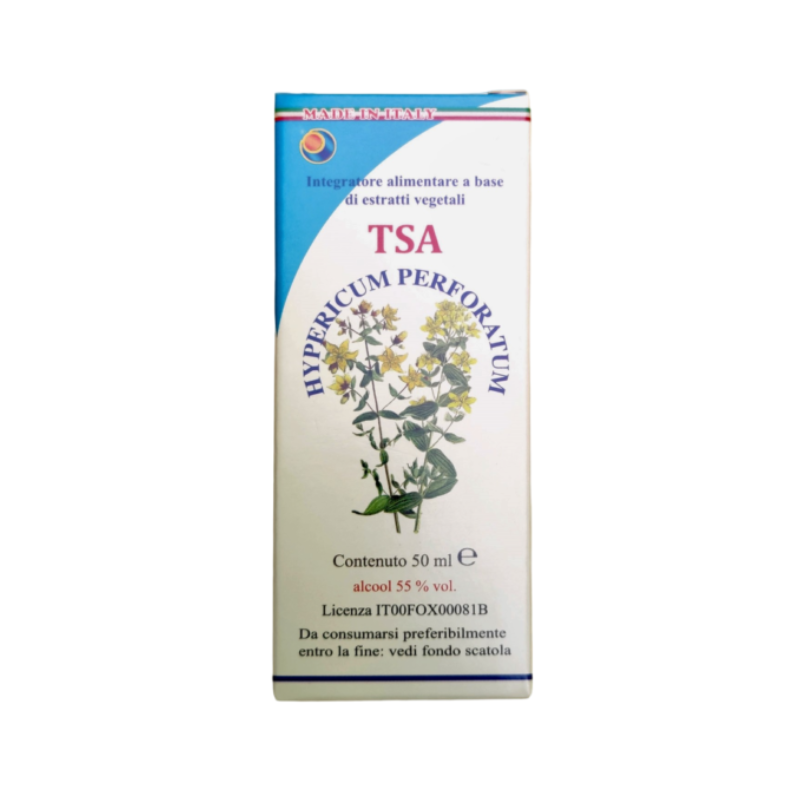 Herboplanet TSA Hipericum Perforatum per Sistema Nervoso 50ml scatola Herboplanet TSA Hipericum Perforatum per Sistema Nervoso 50ml scatola