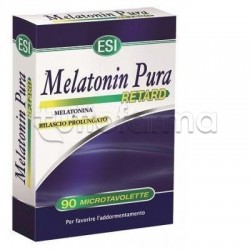 ESI Melatonina Pura Retard per Favorire Sonno 90 Tavolette