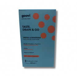 Goovi Drenante Cranberry e Mandarino Integratore per Microcircolo 24 Stick da 20ml Goovi Drenante Cranberry e Mandarino Integratore per Microcircolo 24 Stick da 20ml