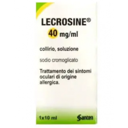 Lecrosine 40 mg/ml Collirio per Occhi Secchi da 40 ml Lecrosine 40 mg/ml Collirio per Occhi Secchi da 40 ml