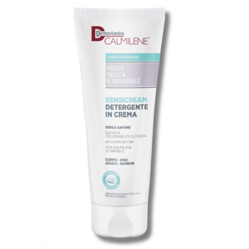 Dermovitamina Calmilene Sensicream Detergente per Pelle Secca e Sensibile 250ml tubetto Dermovitamina Calmilene Sensicream Detergente per Pelle Secca e Sensibile 250ml tubetto