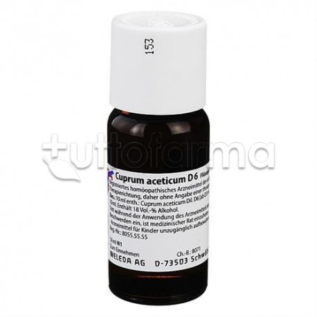 Weleda Cuprum Aceticum D3 Medicinale Omeopatico 50ml