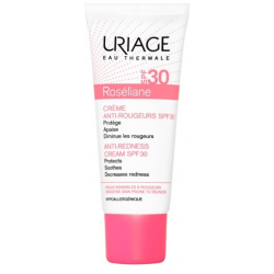 flacone di Uriage Roseliane Crema Anti Rossori con SPF30 da 40 ml