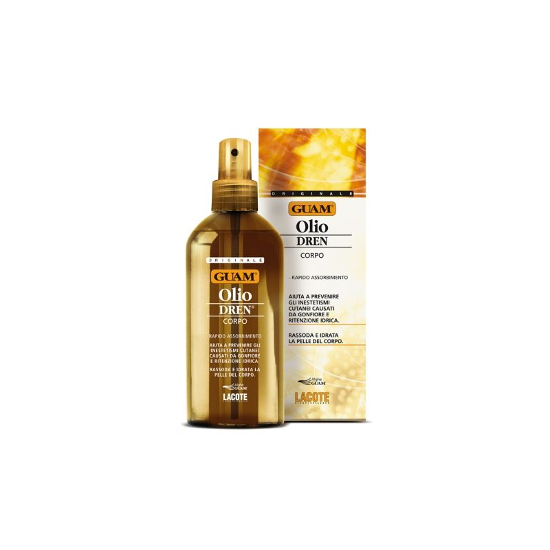 flacone di Guam Dren Olio Corpo Anticellulite Drenante 200 ml flacone di Guam Dren Olio Corpo Anticellulite Drenante 200 ml