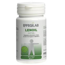 flacone di Effegilab Lenoil 40 Perle flacone di Effegilab Lenoil 40 Perle