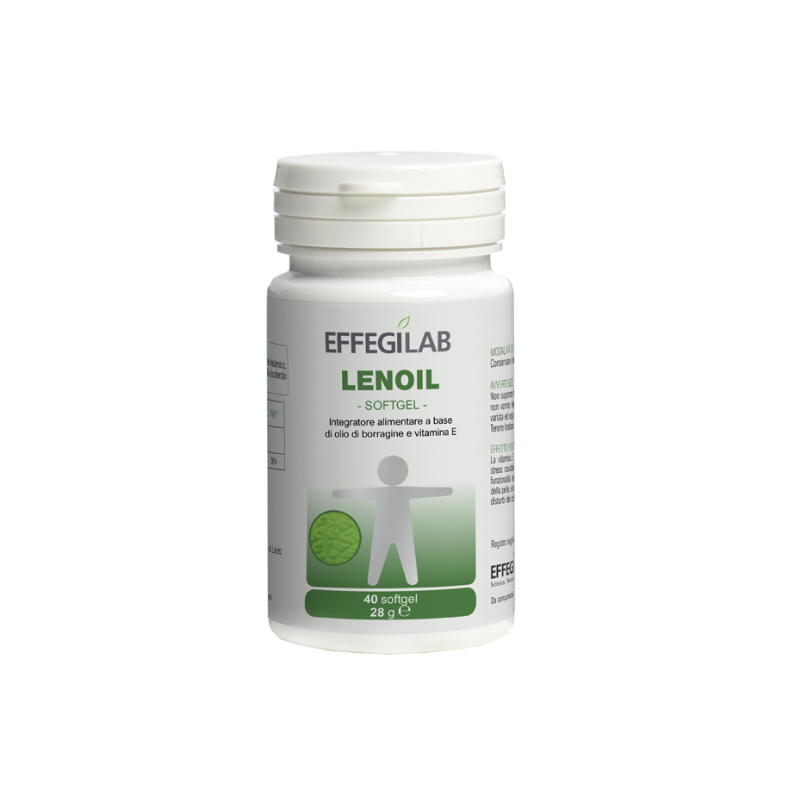 flacone di Effegilab Lenoil 40 Perle flacone di Effegilab Lenoil 40 Perle