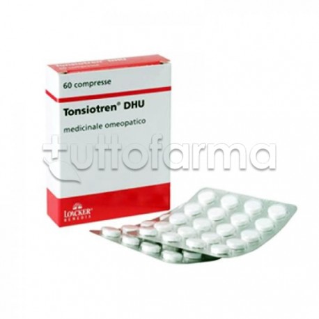 Tonsiotren DHU Medicinale Omeopatico 60 compresse