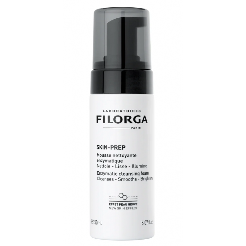 Flacone del Filorga Skin Prep Mousse Detergente Viso Enzimatica 150ml Flacone del Filorga Skin Prep Mousse Detergente Viso Enzimatica 150ml