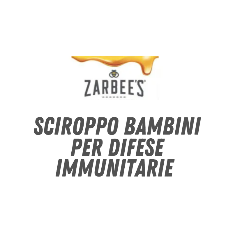 Zarbee's Bambini Sciroppo con Miele per Difese Immunitarie 120 ml Zarbee's Bambini Sciroppo con Miele per Difese Immunitarie 120 ml