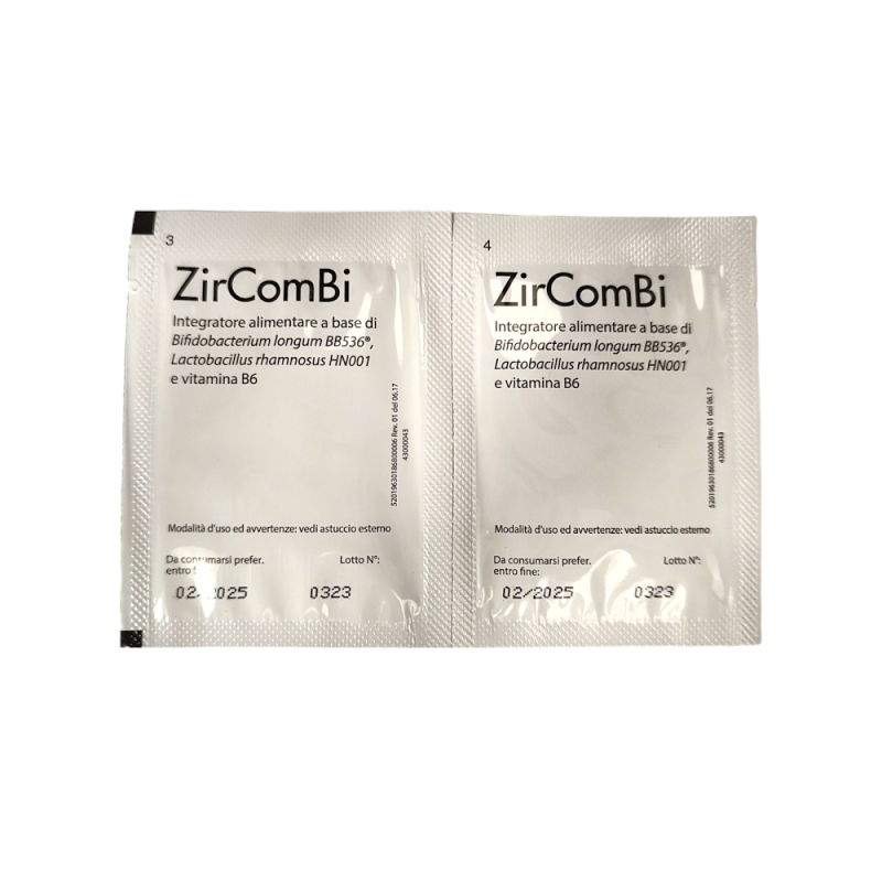 bustine interne di Zircombi Integratore con Fermenti Lattici 12 Bustine