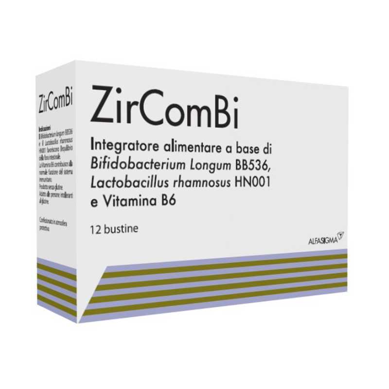 Frone scatola Zircombi Integratore con Fermenti Lattici 12 Bustine