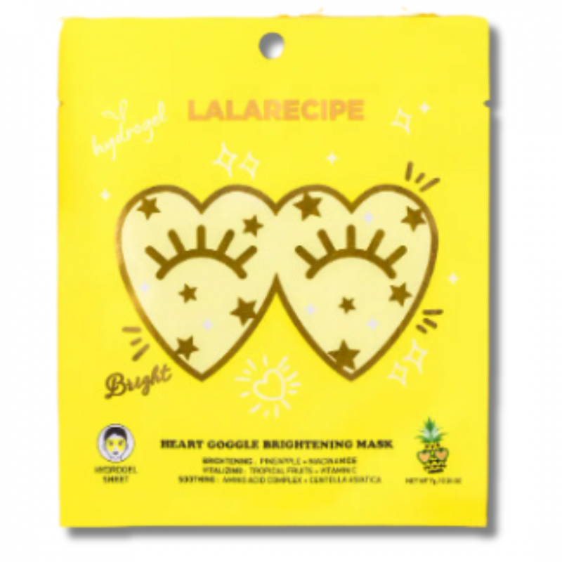 Lalarecipe Heart Google Moisture Maschera Coreana Contorno Occhi 10 pezzi bustine