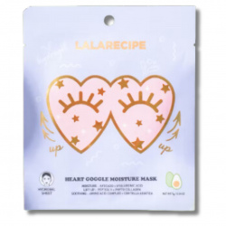 Lalarecipe Heart Goggle Moisture Maschera Coreana Contorno Occhi 1 pezzo bustina Lalarecipe Heart Goggle Moisture Maschera Coreana Contorno Occhi 1 pezzo bustina