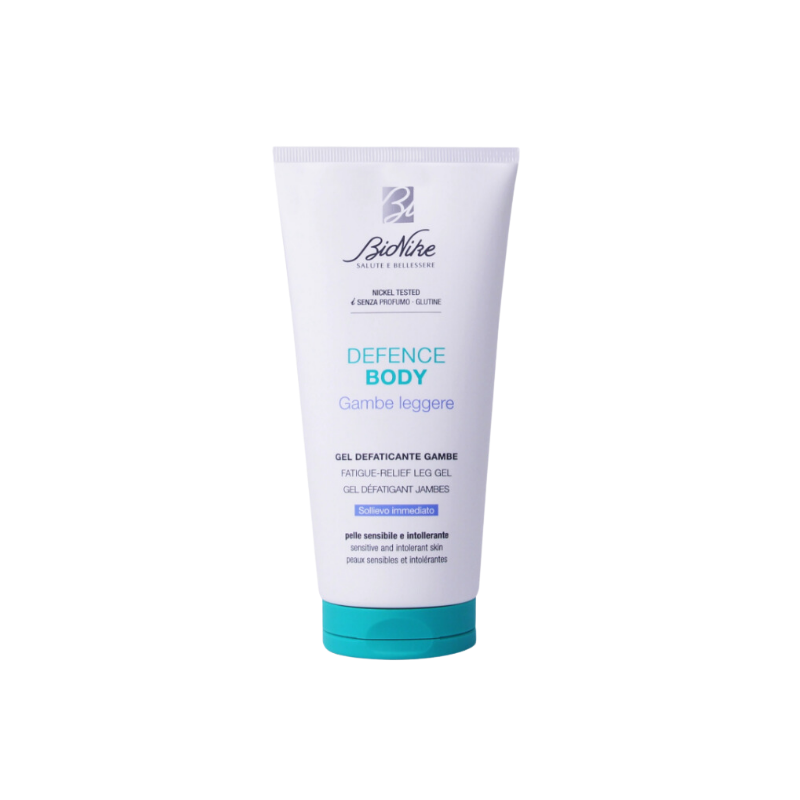 flacone di Bionike Defence Body Gel Defaticante Gambe 150 ml flacone di Bionike Defence Body Gel Defaticante Gambe 150 ml