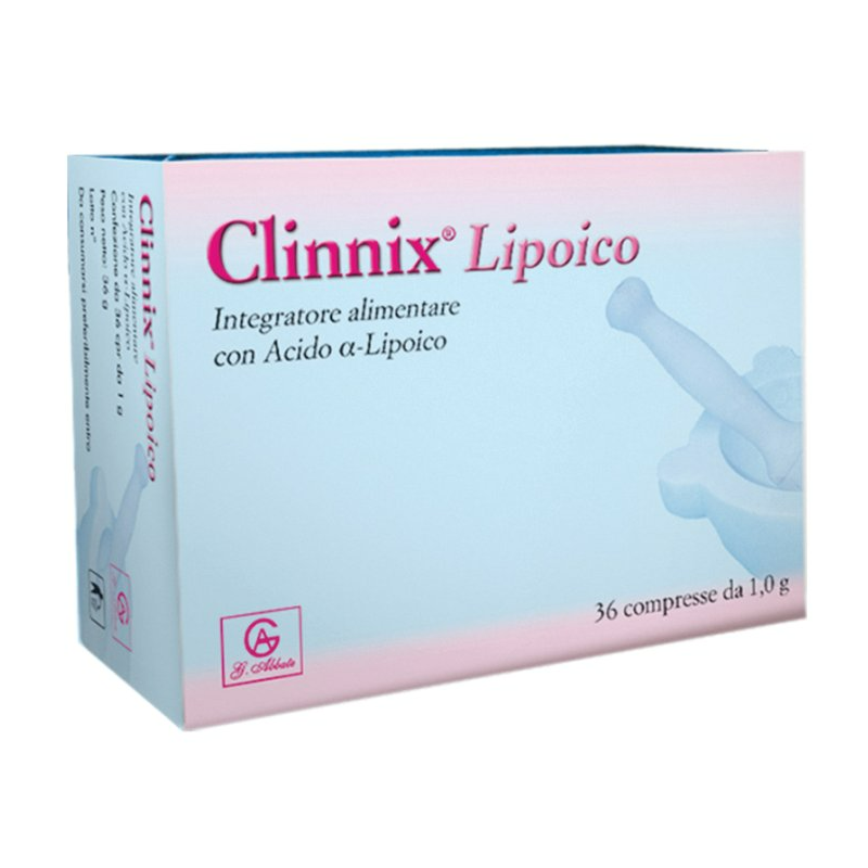 confezione di Clinnix Lipoico 36 Compresse