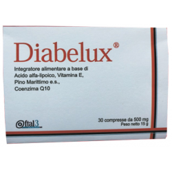 confezione di Diabelux 30 Compresse confezione di Diabelux 30 Compresse