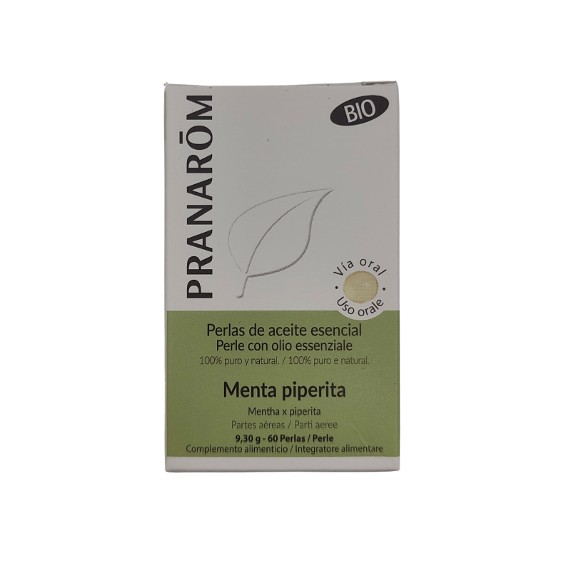 Scatola Pranarom Menta Piperita 60 Perle Scatola Pranarom Menta Piperita 60 Perle