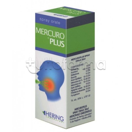 Mercuro Plus Hering Spray Omeopatico 