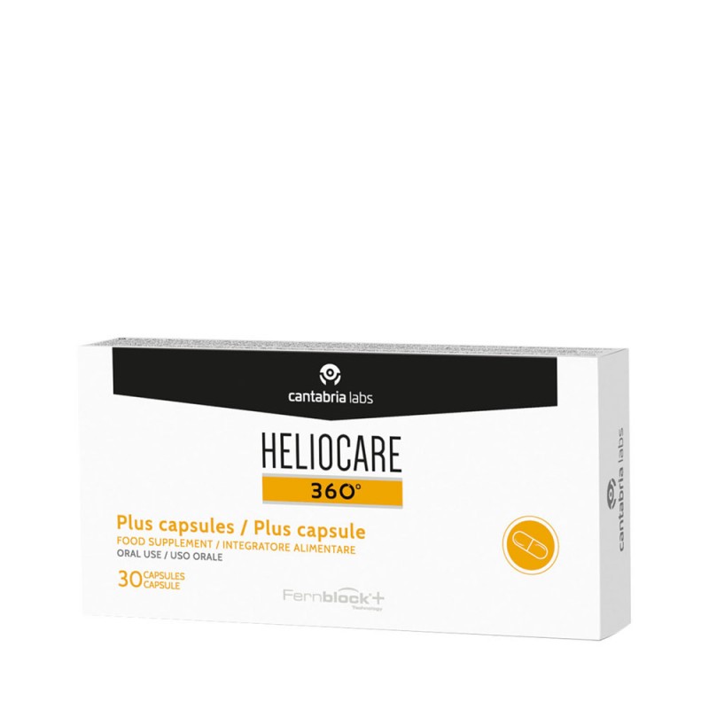 confezione Heliocare 360 Plus D Integratore per Difese Immunitarie 30 Capsule confezione Heliocare 360 Plus D Integratore per Difese Immunitarie 30 Capsule