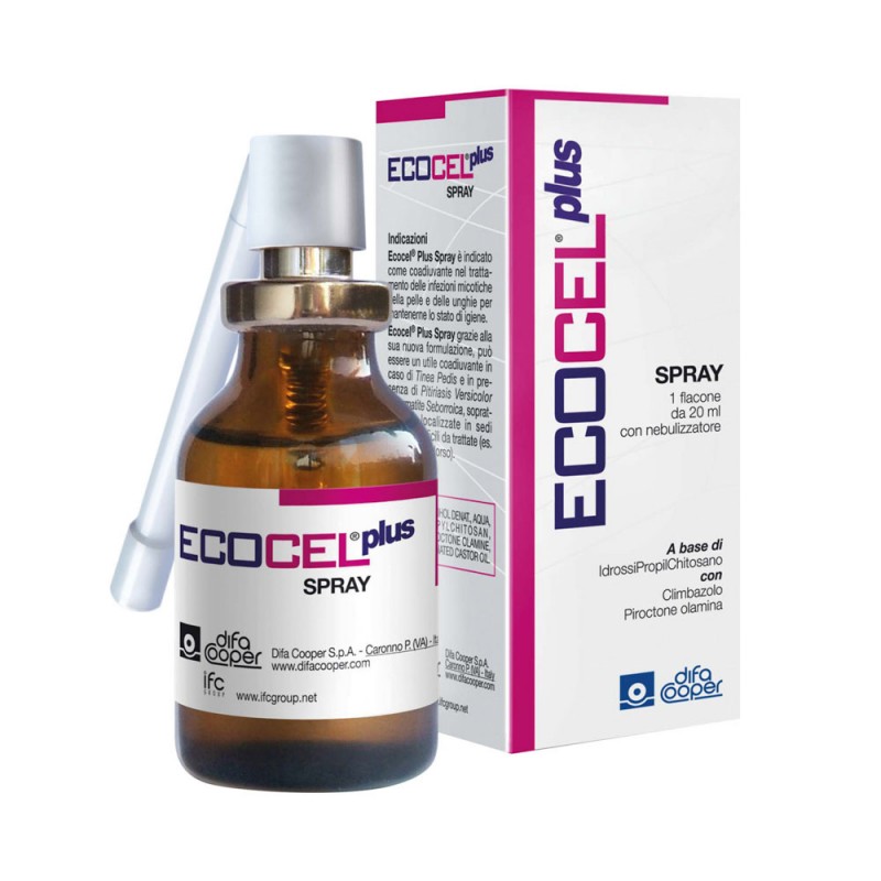 Ecocel Plus Spray per Micosi dei Piedi 20ml Ecocel Plus Spray per Micosi dei Piedi 20ml