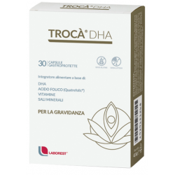 Scatola Troca' DHA Integratore per Gravidanza 30 Capsule Scatola Troca' DHA Integratore per Gravidanza 30 Capsule