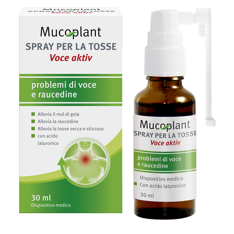 Theiss Mucoplant Spray Tosse Voce Aktiv per Tosse e Raucedine 30ml Theiss Mucoplant Spray Tosse Voce Aktiv per Tosse e Raucedine 30ml