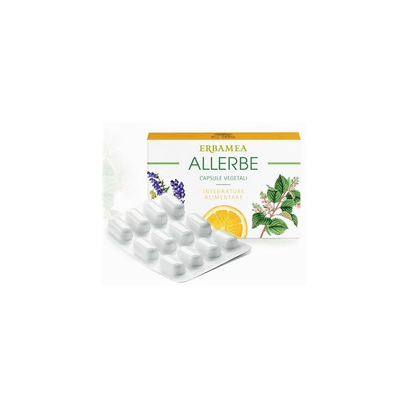 Erbamea Allerbe per Difese Immunitarie 24 Capsule Vegetali Erbamea Allerbe per Difese Immunitarie 24 Capsule Vegetali
