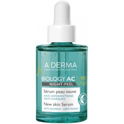 Confezione di Aderma Biology Ac Siero Night Peel per Pelli Grasse e Acneiche 30ml Confezione di Aderma Biology Ac Siero Night Peel per Pelli Grasse e Acneiche 30ml