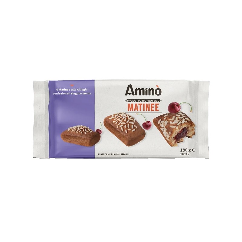 Aminò Matinee per Diete Ipoproteiche 4 Pezzi da 45 g Aminò Matinee per Diete Ipoproteiche 4 Pezzi da 45 g