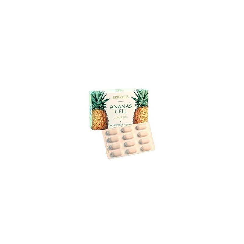 Erbamea Ananas Cell per Cellulite 36 Compresse Erbamea Ananas Cell per Cellulite 36 Compresse
