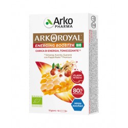 confezione di Arkoroyal Energing Booster Bio per Energia Naturale 10 Flaconcini da 15 ml confezione di Arkoroyal Energing Booster Bio per Energia Naturale 10 Flaconcini da 15 ml