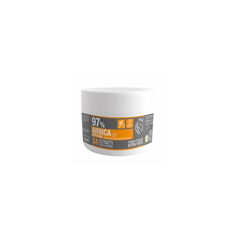 vasetto Erboristeria Magentina Arnica 97% Gel per Sollievo Muscolare 250ml vasetto Erboristeria Magentina Arnica 97% Gel per Sollievo Muscolare 250ml