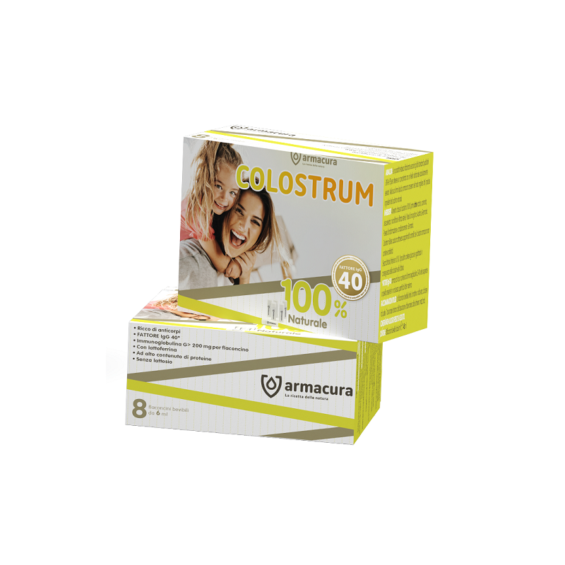 Armacura Colostrum per Benessere 8 Flaconcini da 6ml