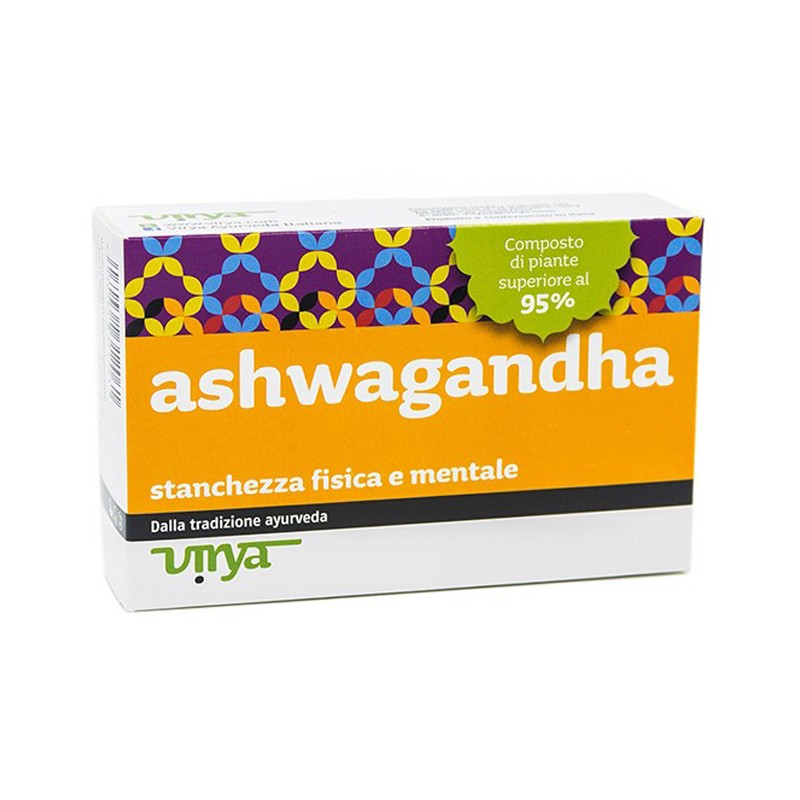 Ashwagandha Virya per Stanchezza 60 Compresse Ashwagandha Virya per Stanchezza 60 Compresse