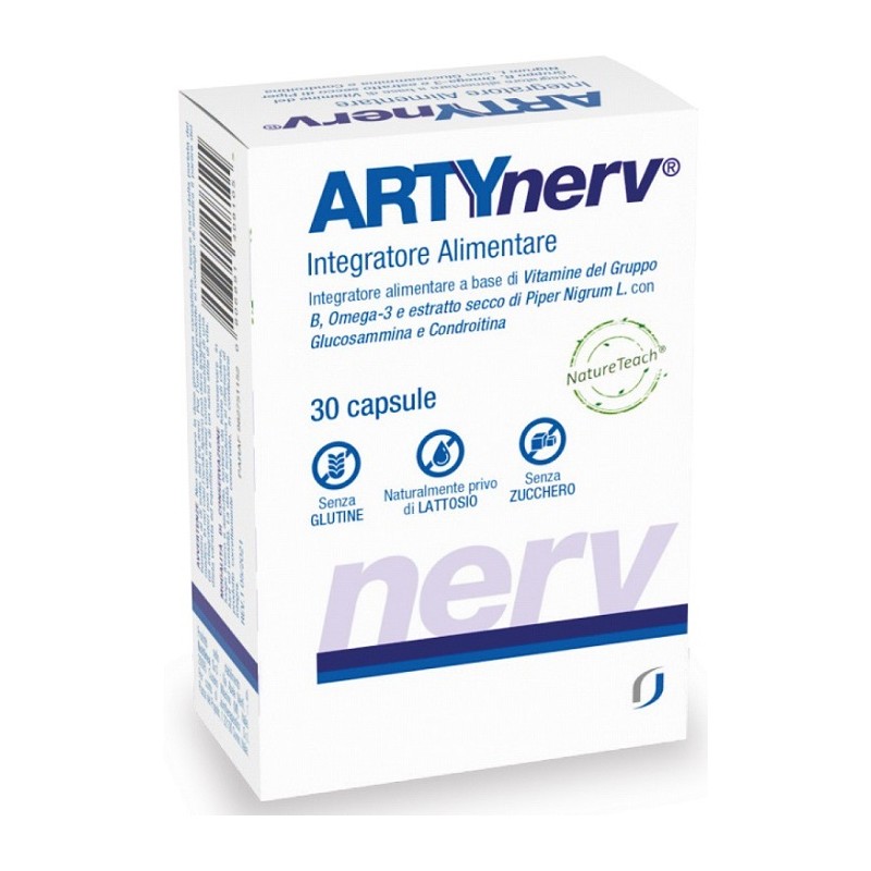 Arty Nerv per Metabolismo Energetico 30 Capsule In Gel Arty Nerv per Metabolismo Energetico 30 Capsule In Gel