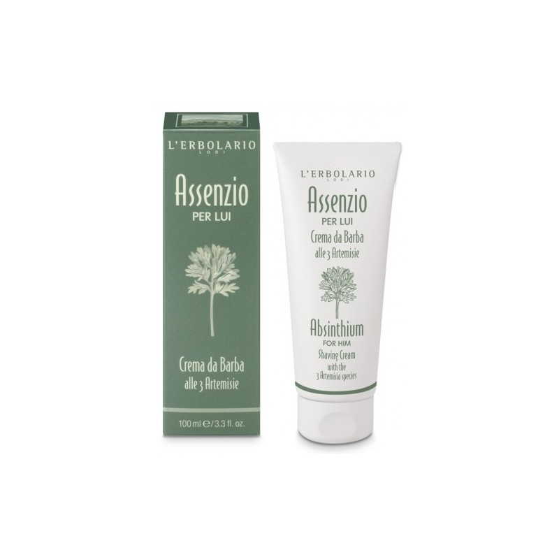 Assenzio Crema Da Barba Alle 3 Artemisie per Rasatura 100ml Assenzio Crema Da Barba Alle 3 Artemisie per Rasatura 100ml