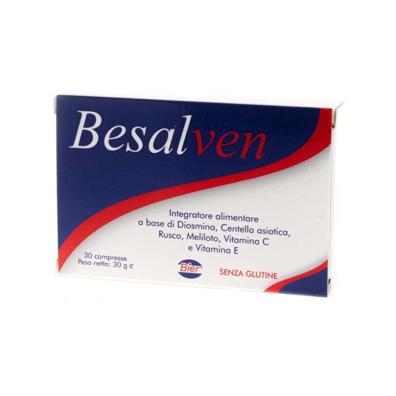 Besalven Integratore per Circolazione Venosa e Microcircolo 30 Compresse