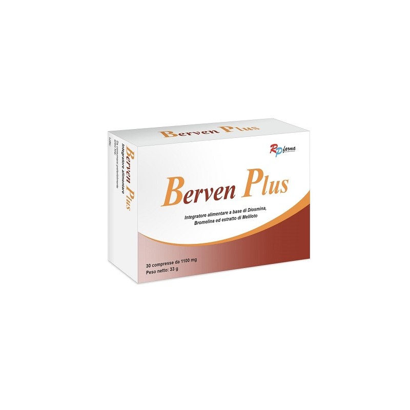 Berven Plus per Circolazione e Drenaggio 30 Compresse Berven Plus per Circolazione e Drenaggio 30 Compresse